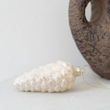 Frosted Pinecone Ornament