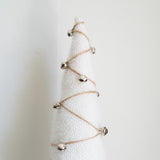 Fluffy Knit Tree on Wood Base