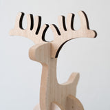 Simple Wooden Reindeer