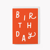 Birthday Orange Card