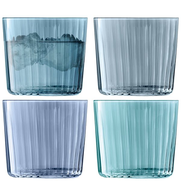 Gems Tumbler Sapphire - Set of 4
