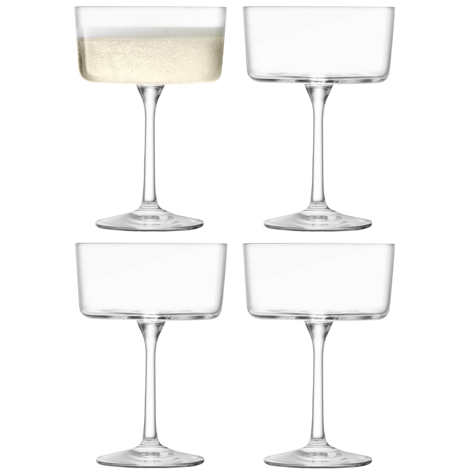Gio Champagne Coupes - Set of 4