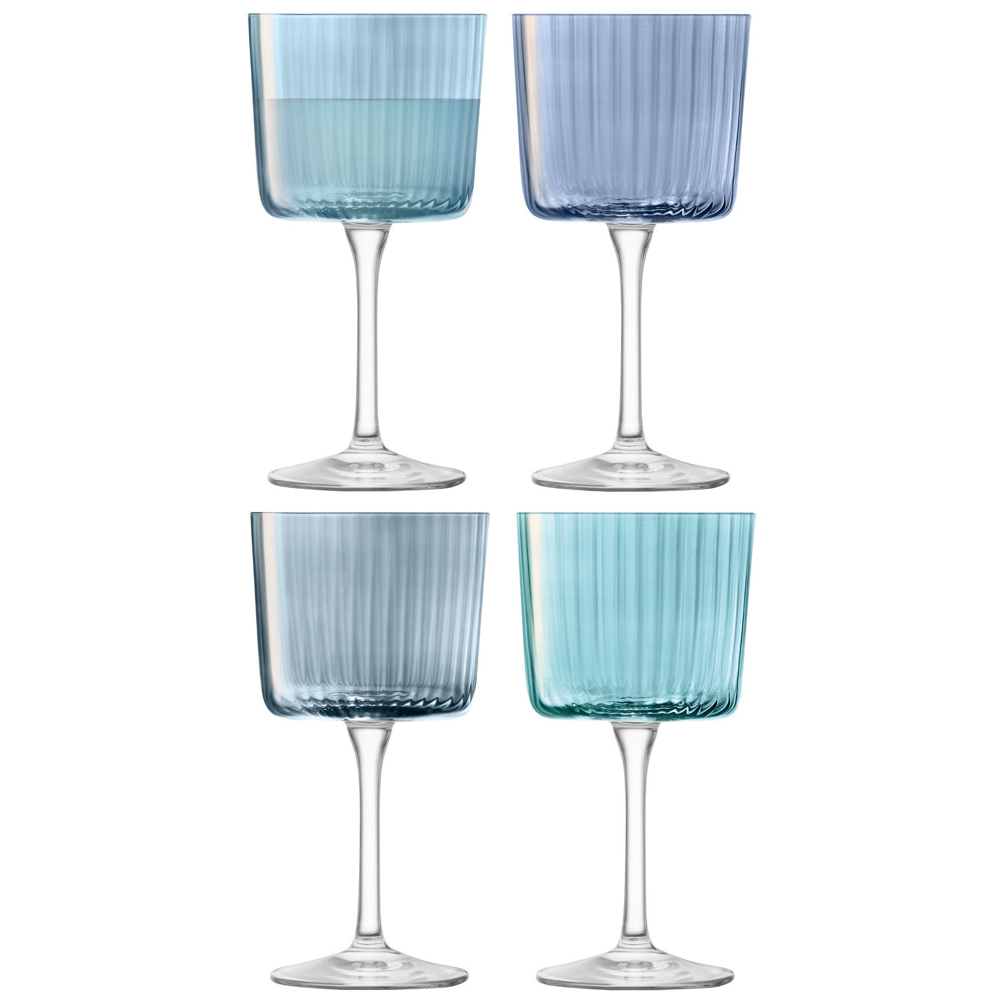 Gems Wine Glasses Sapphire - Set of 4