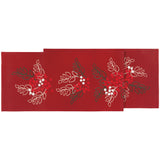 Merry Berry Christmas Table Runner