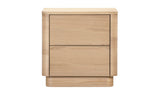 Tall Round Off Nightstand