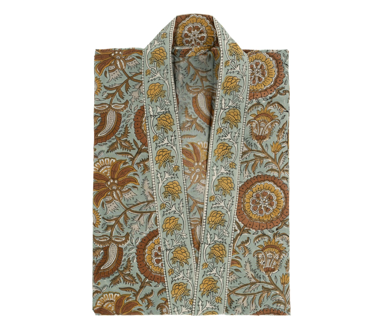 Block Print Kimono