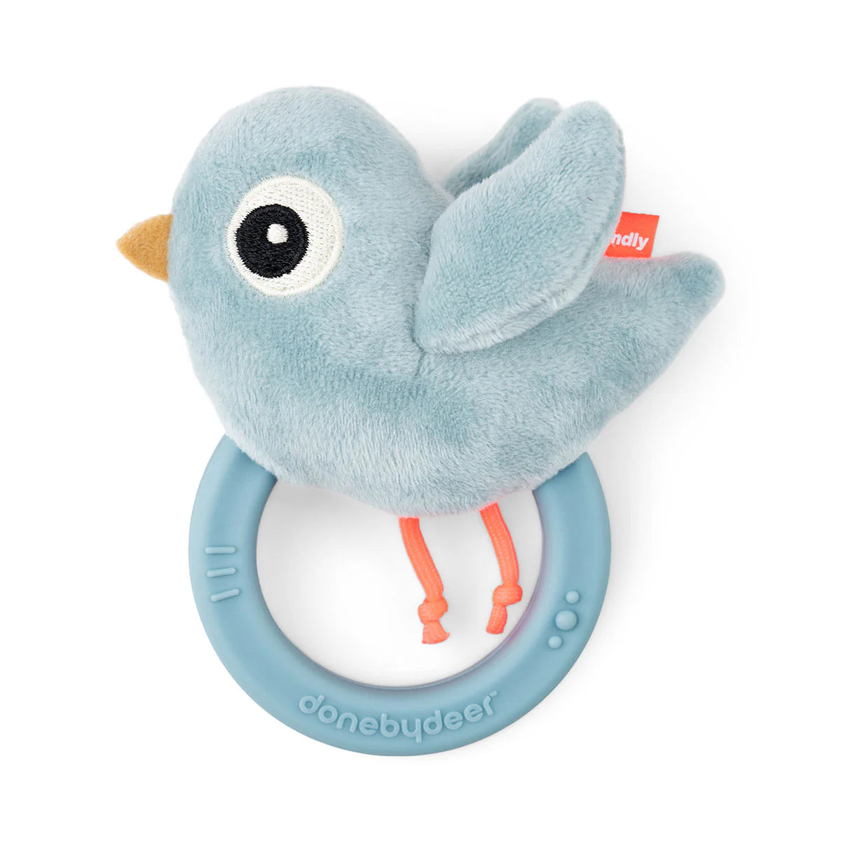 Sensory Rattle w/ Teether Birdee