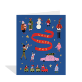 Assorted Merry and Bright - Pack of 6