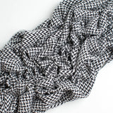 Charcoal & White Cashmere Blanket