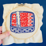 Canned Sardines Embroidery Kit