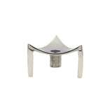 Chrome Triangular Footed Taper Holder