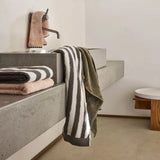 Santorini Striped Cotton Towels