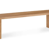 Post Dining Bench Oak