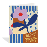 Flower Birthday Card