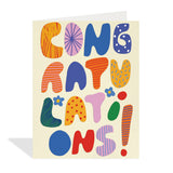 Bold Congrats Card