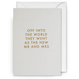 The New Mr And Mrs Card