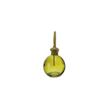 Olive Glass Oil Cruet