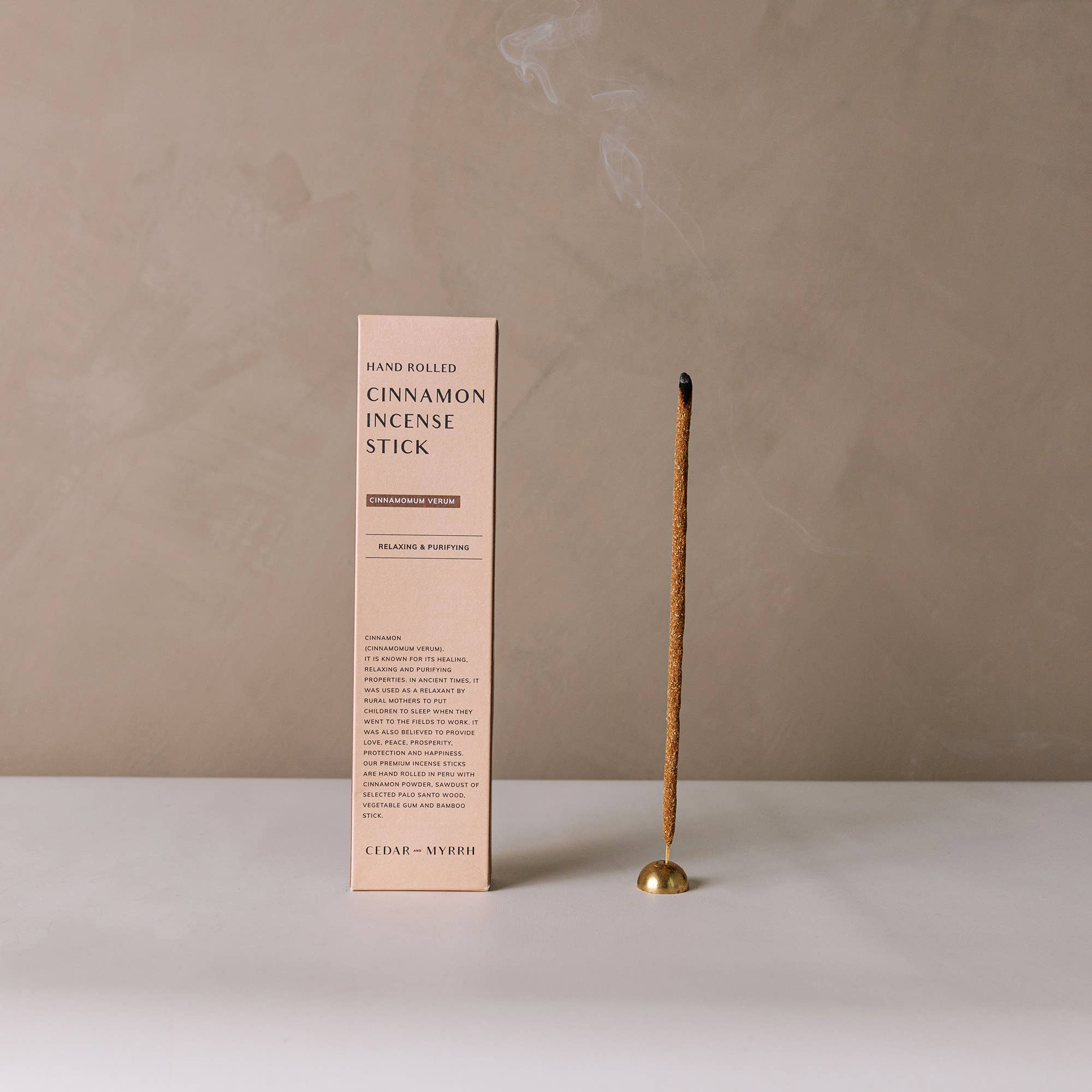 Cinnamon Hand Rolled Incense Stick