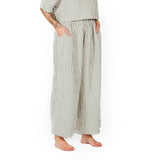 Crinkle Palazzo Pants