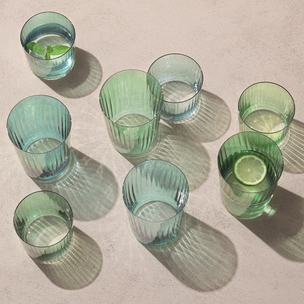 Gems Tumbler Jade - Set of 4
