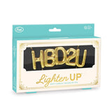 HBD2U Birthday Candle