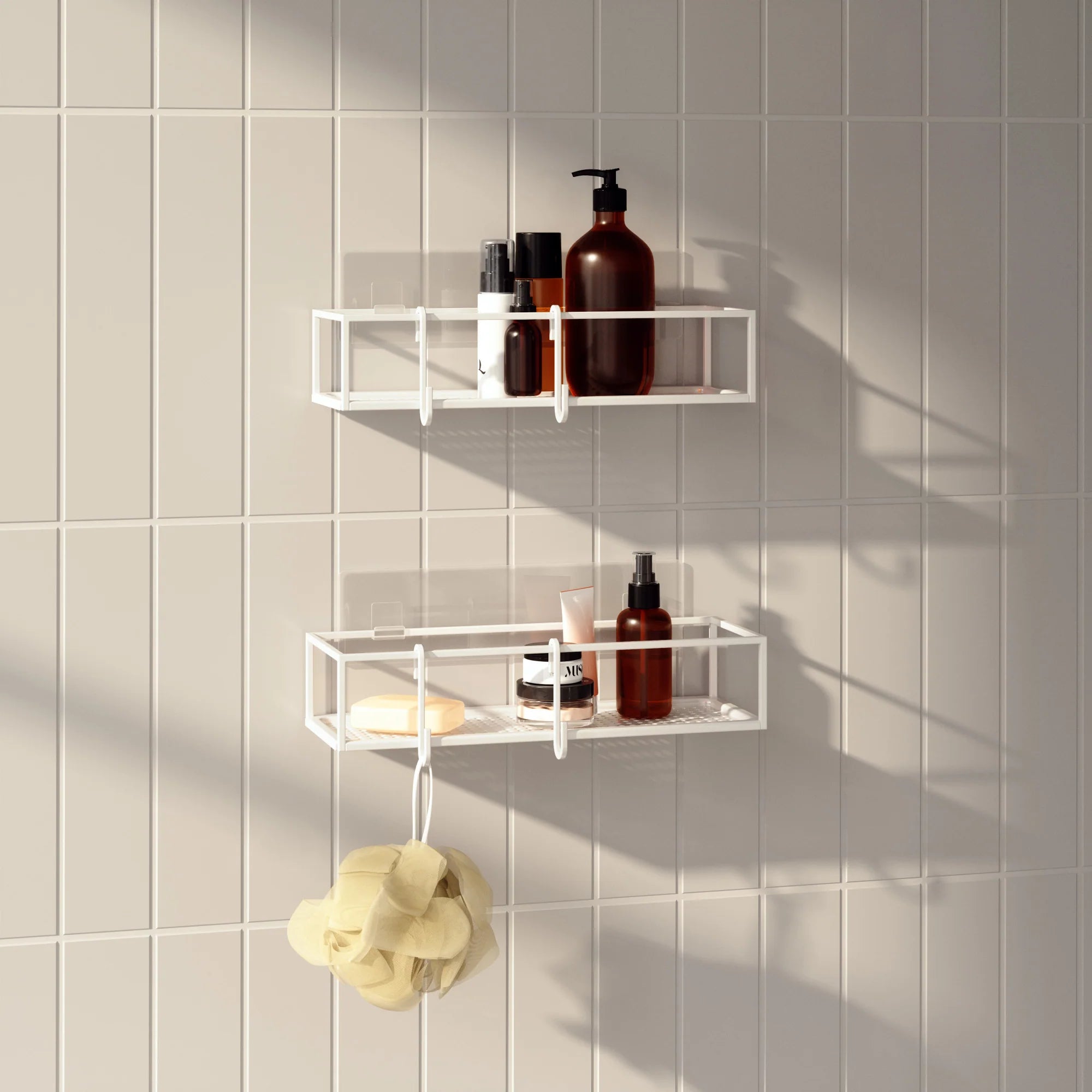 Cubiko Shower Bins - Set of 2