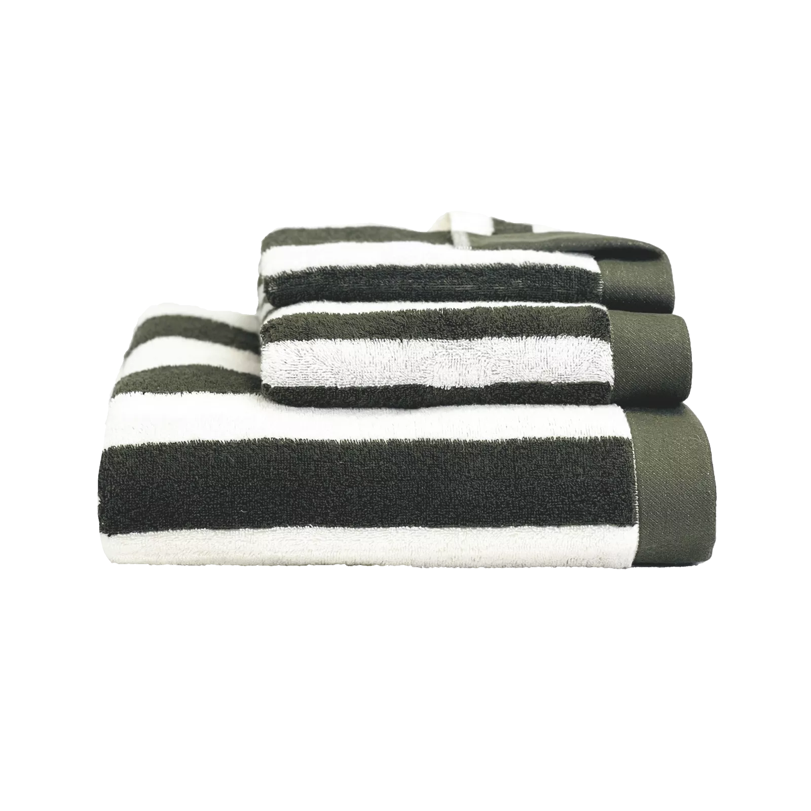 Santorini Striped Cotton Towels