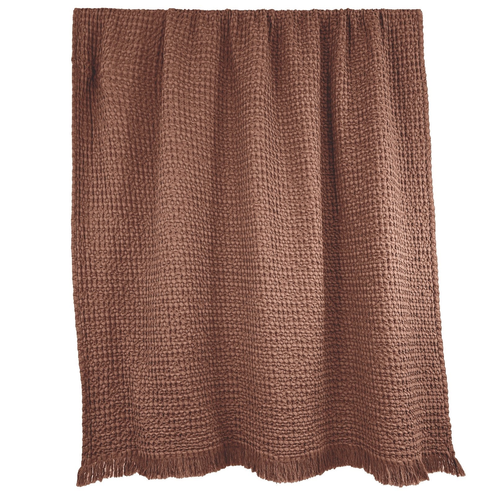 Tempo Waffle Cotton Throw