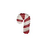 Scalloped Striped Candy Cane Shaped Dish