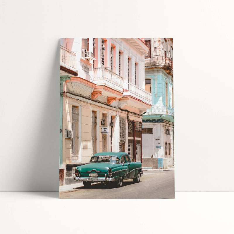Cars of Cuba Art Print