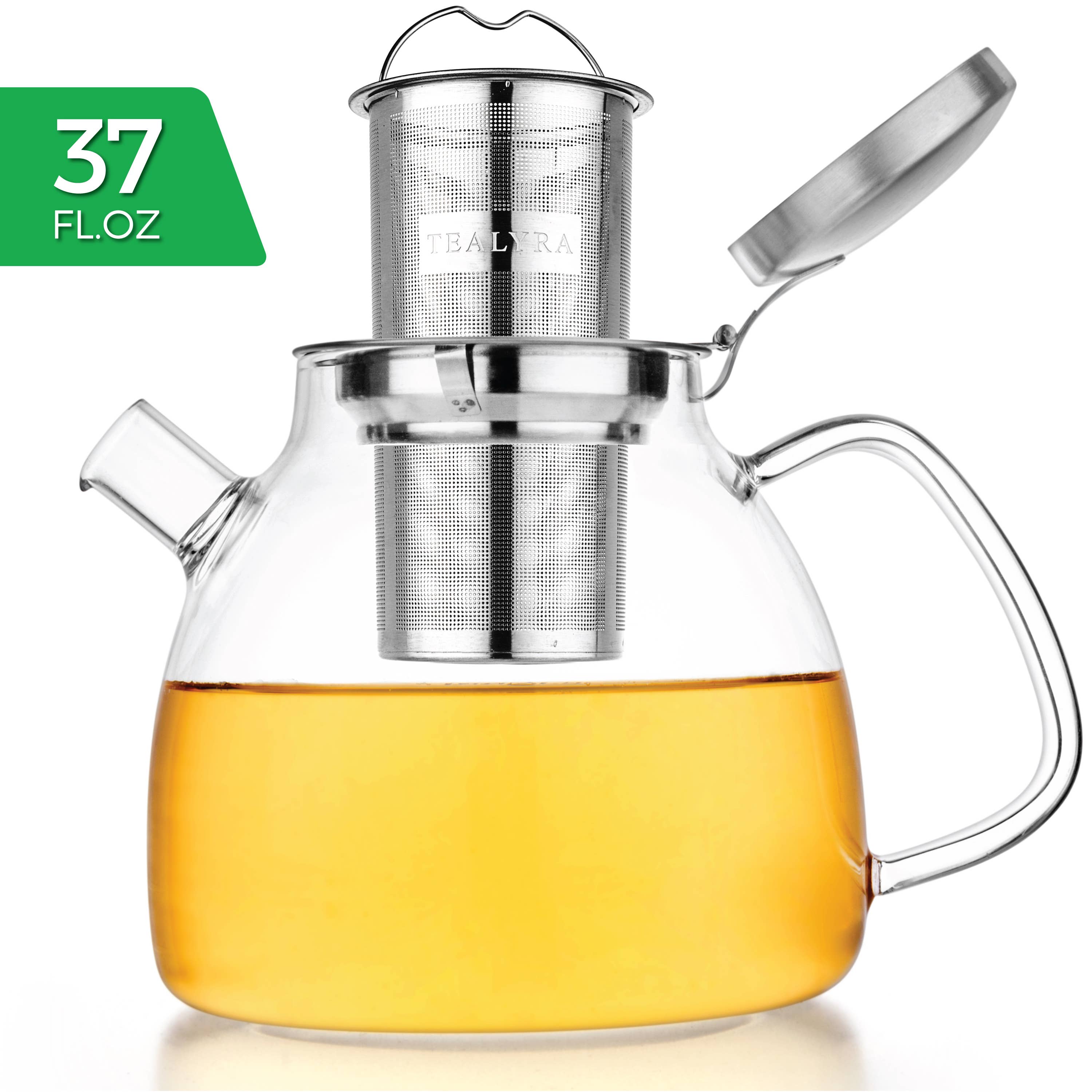 Lyra Glass Teapot Kettle