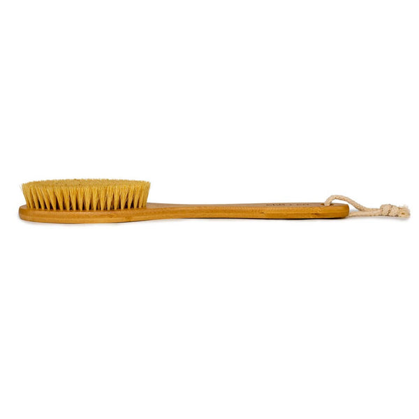 Long Handle Wooden Sisal Dry Body Brush