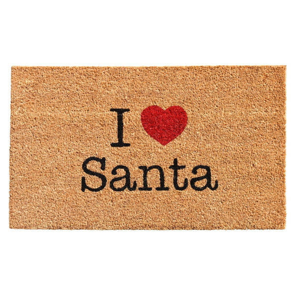 Christmas Love Santa Doormat