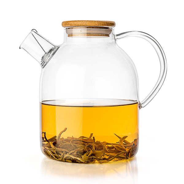 Large Glass Teapot And Kettle