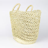 handwoven Open weave basket