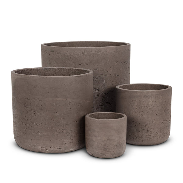 Cement Planter Chocolate