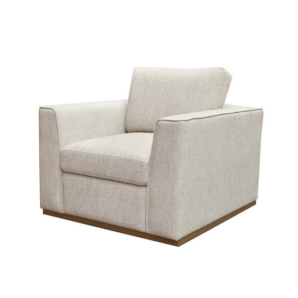 Anderson Club Chair - Woven Linen