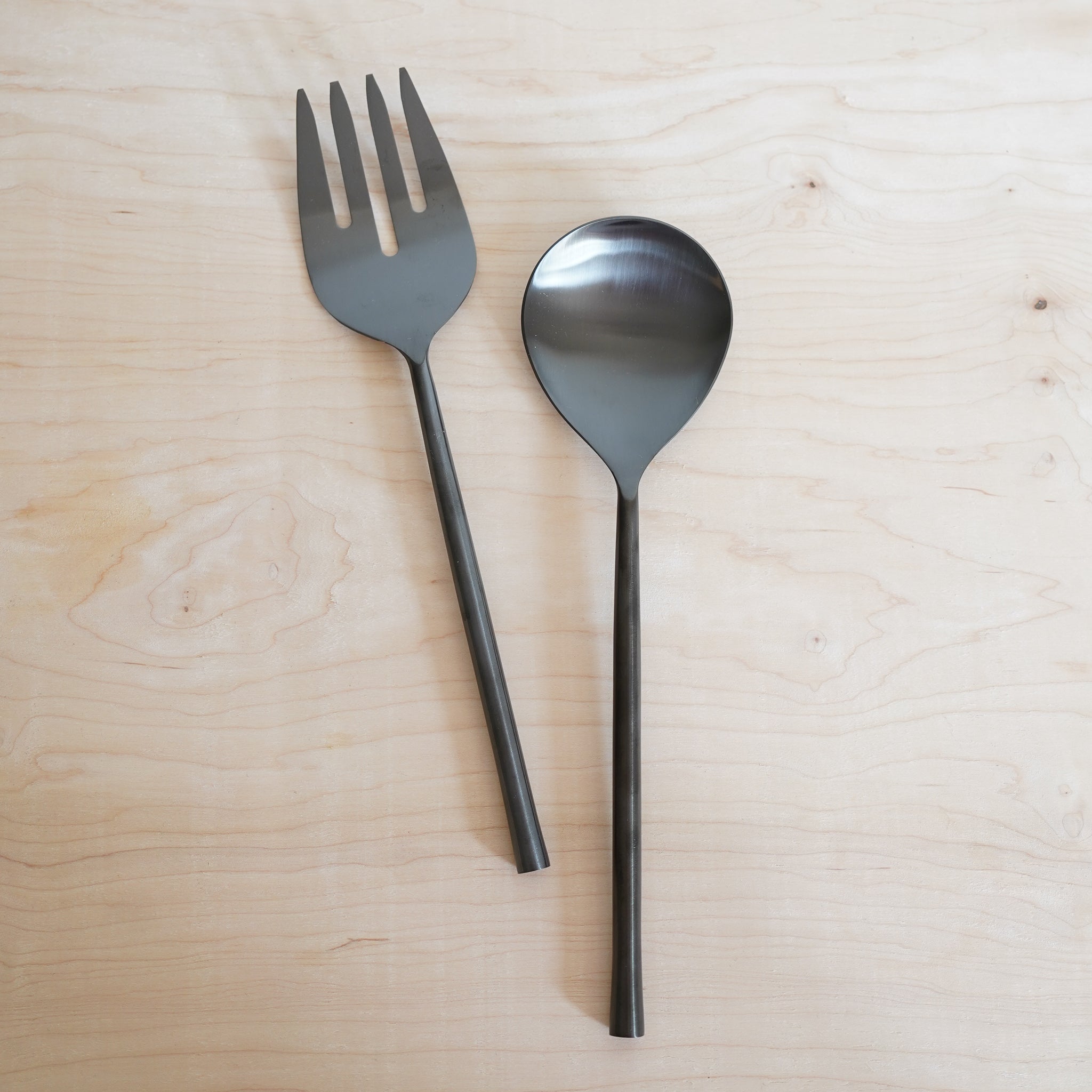 Matte Finish Salad Servers