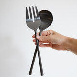 Matte Finish Salad Servers