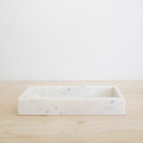 Lily Rectangular Marble Tray