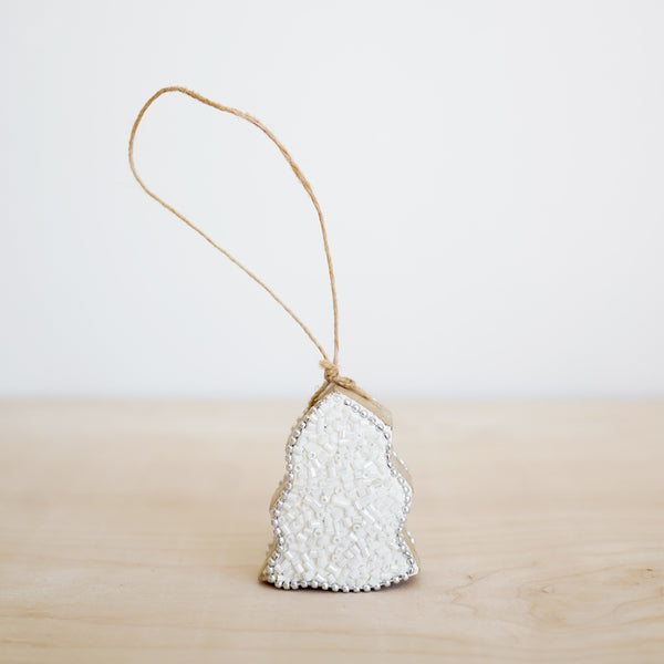 Glitter on Wood Star/Tree Ornament