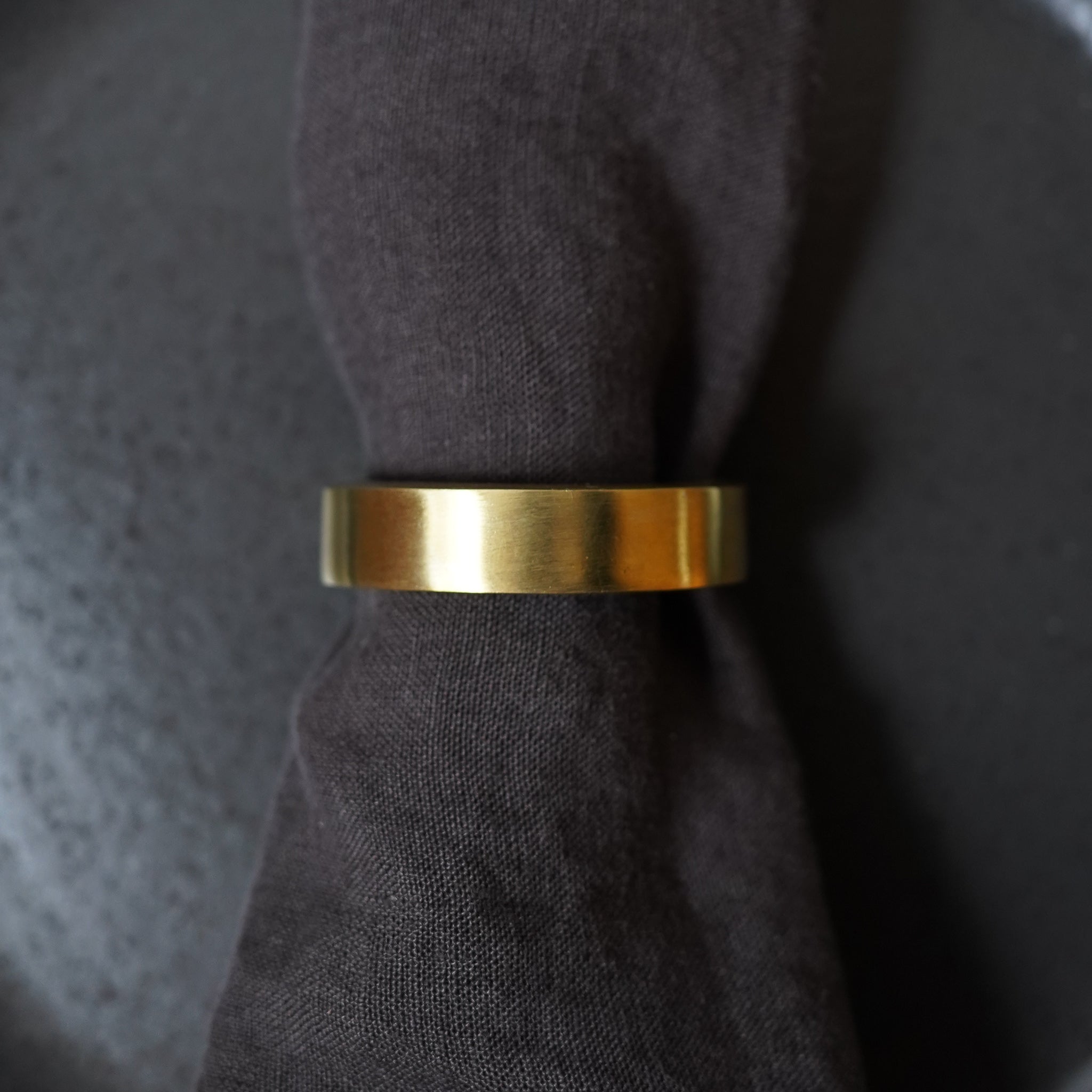 Circle Napkin Ring, Gold
