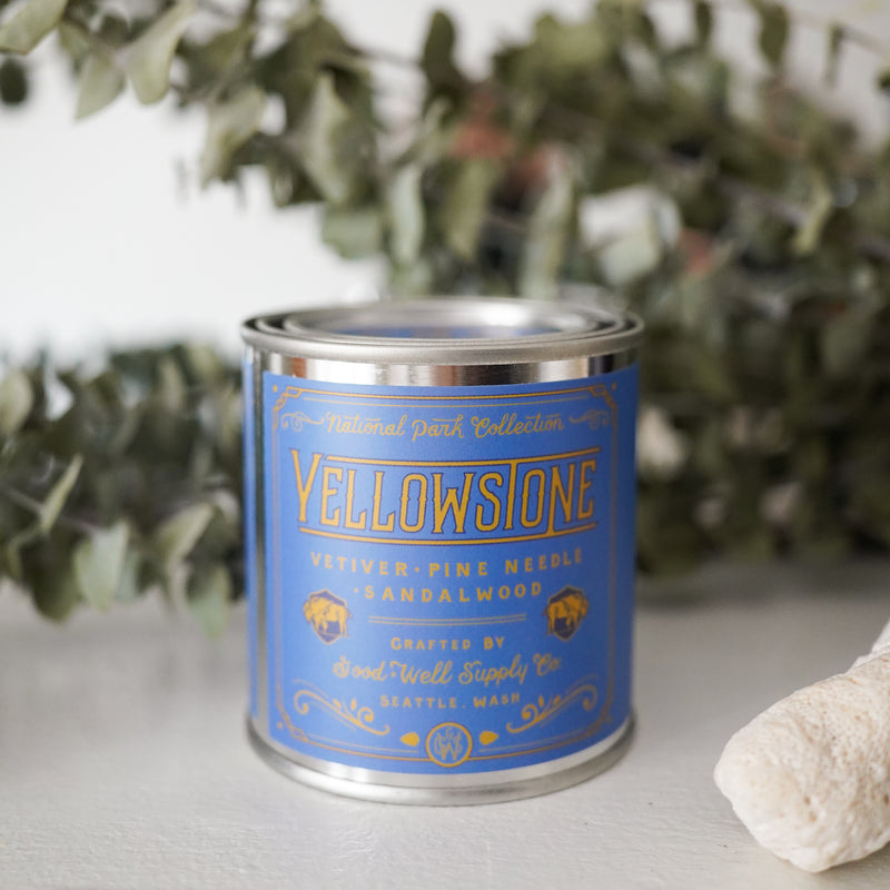 Yellowstone National Park Candle