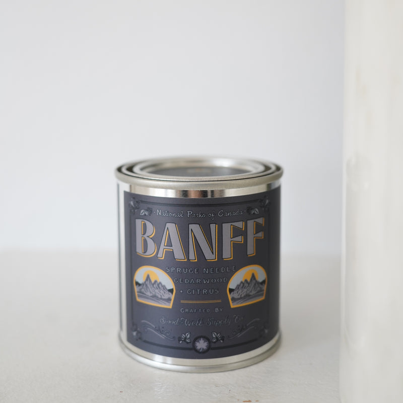 Banff National Park of Canada Candle