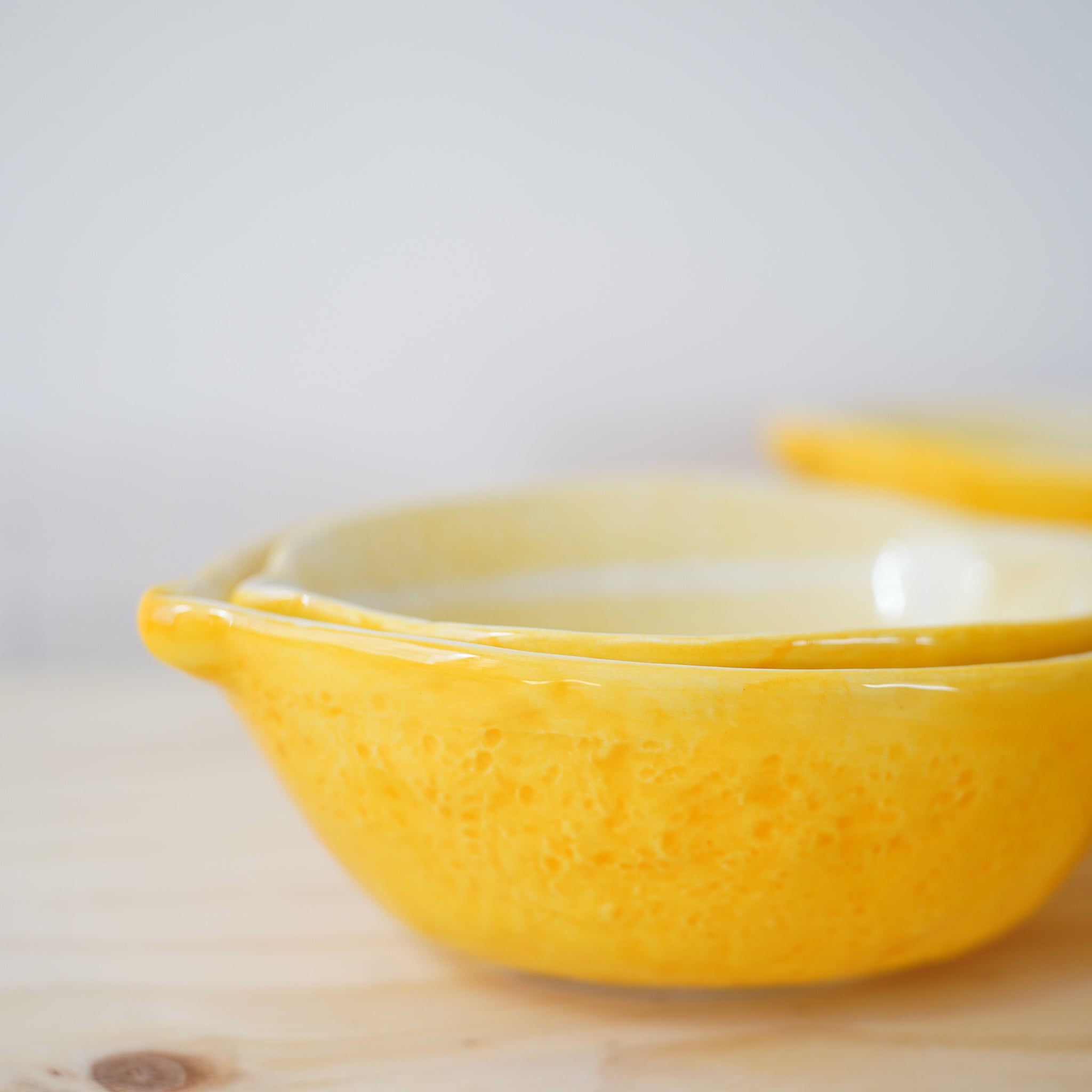 Lemon Nesting Bowls - Set of 4