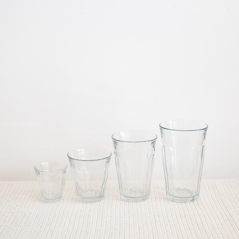 Picardie Clear Glass Tumbler