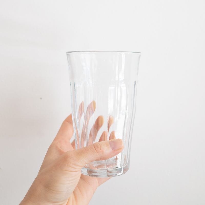 Picardie Clear Glass Tumbler