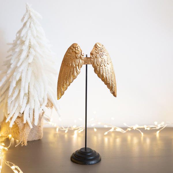 Angel Wings Mantel Stand