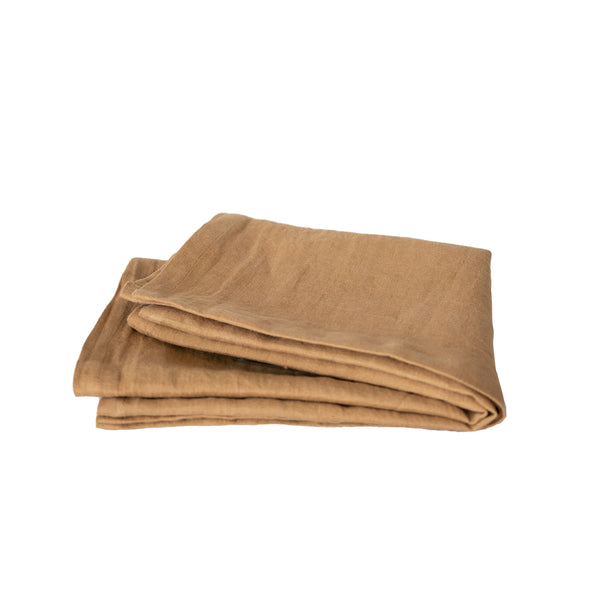 Camel Linen table runner