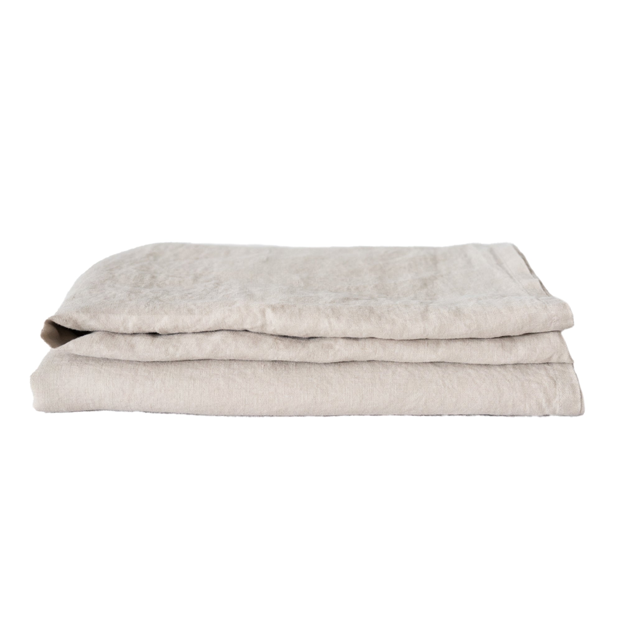 Natural linen tablecloth